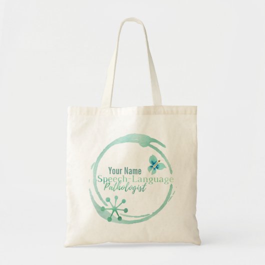 Speech Pathologist's Fresh Design Canvas tas (Voorkant)