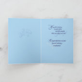 Speech Pathology Afstuderen Gefeliciteerd, Blue Kaart (Binnen)