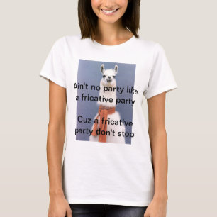 Speech Pathology t-shirt - Fricative grapjes