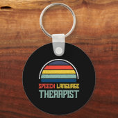 Speech Pathology Therapy Autism Awareness Month  Sleutelhanger (Voorkant)