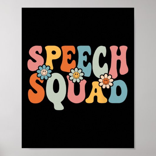 Speech Squad Fun Byck naar de leerlingen van de le Poster (Voorkant)