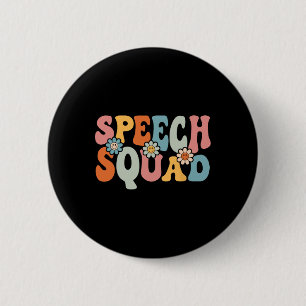 Speech Squad Fun Byck naar de leerlingen van de le Ronde Button 5,7 Cm