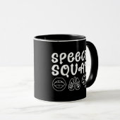 Speech Squad SLP Spraak-taalpatholoog Funny Mok (Voorkant rechts)