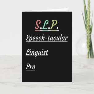 Speech-Tacular Linguist Pro   SLP-cadeau Kaart