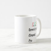 Speech-Tacular Linguist Pro | SLP-cadeau Koffiemok (Voorkant rechts)