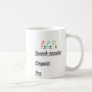 Speech-Tacular Linguist Pro SLP-cadeau Koffiemok