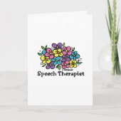 Speech Therapist Bedankt (Voorkant)