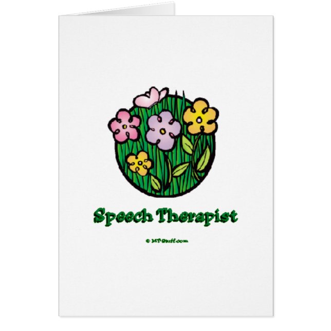 Speech Therapist Blooms (Voorkant)
