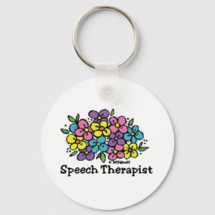 Speech Therapist Blooms1 Sleutelhanger