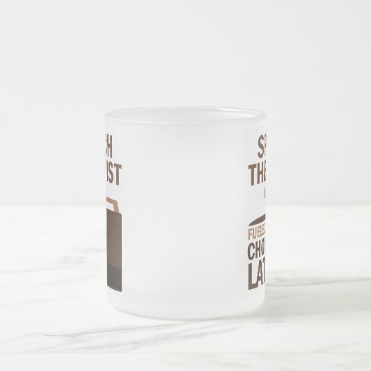 Speech Therapist (Funny) Chocolate Matglas Koffiemok (Center)