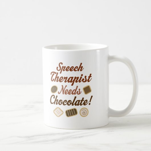 Speech Therapist (Funny) Gift Koffiemok (Rechts)