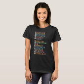 Speech Therapist Language Patholoog SLP Therapy T-shirt (Voorkant volledig)