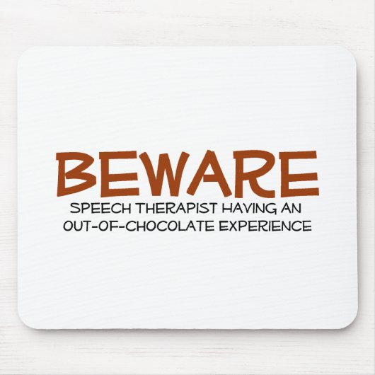Speech Therapist Muismat (Voorkant)