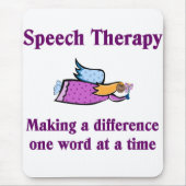 Speech Therapist Muismat (Voorkant)