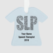 Speech Therapist SLP Ornament (voorkant)