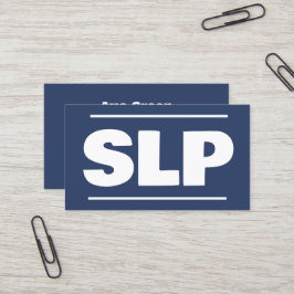 Speech Therapist SLP Visitekaartje