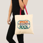 Speech Therapists Rock Tote Bag (Voorkant (product))