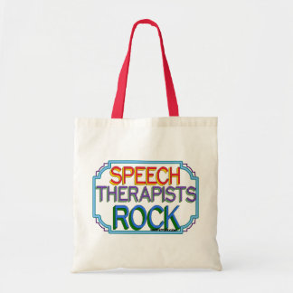 Speech Therapists Rock Tote Bag