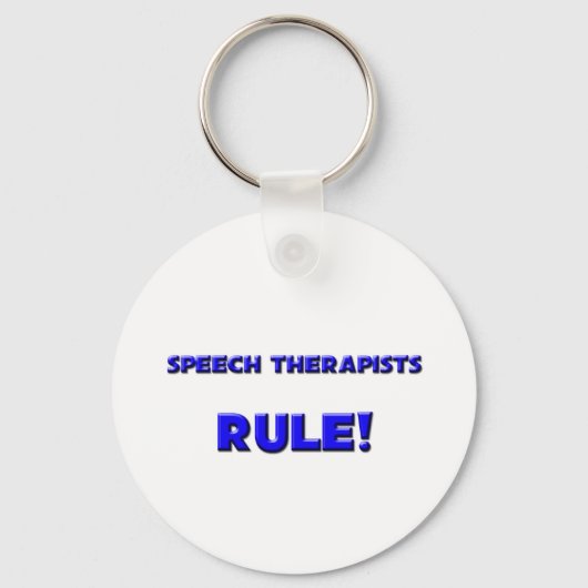 Speech Therapists Rule! Sleutelhanger (Voorkant)