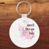 Speech Therapy Babe Sleutelhanger (Voorkant)
