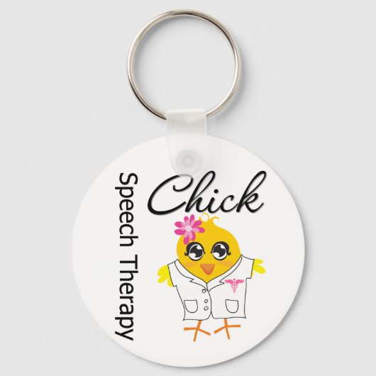 Speech Therapy Chick Sleutelhanger (Voorkant)