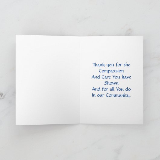 Speech Therapy HF Bedankkaart (Binnen)