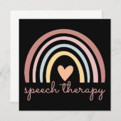 Speech Therapy I Kaart (Voorkant / Achterkant)