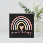 Speech Therapy I Kaart (Staand voorkant)