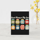 Speech Therapy Is My Jam Slp Therast Appreciation  Kaart (Gele Bloem)