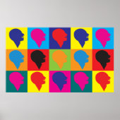 Speech Therapy Pop Art Poster (Voorkant)