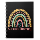 Speech Therapy Rainbow Speech Language Patholoog Notitieboek (Voorkant)