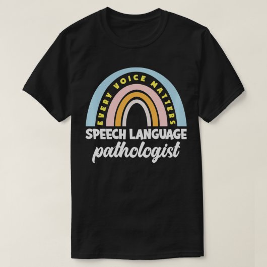 Speech Therapy SLP Funny Speech Language Pathologi T-shirt (Design voorkant)