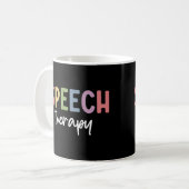 Speech Therapy SLP Speech Pathologist Gifts Koffiemok (Voorkant links)