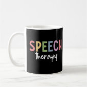 Speech Therapy SLP Speech Pathologist Gifts Koffiemok (Links)