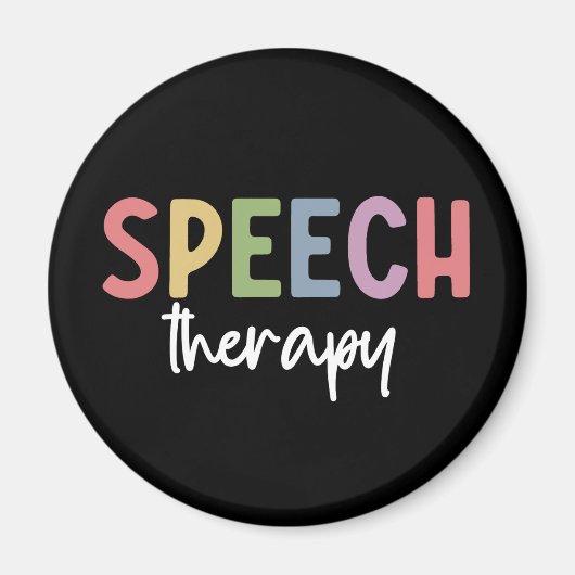Speech Therapy SLP Speech Pathologist Gifts Magneet (Voorkant)
