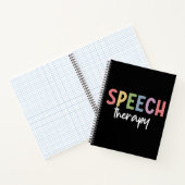 Speech Therapy SLP Speech Pathologist Gifts Notitieboek (Binnen)