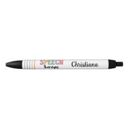 Speech Therapy SLP Speech Therapy Student Gifts Zwarte Inkt Pen