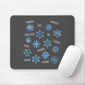 Speech Therapy Snowflake Winter Vocabulary Theme F Muismat (Met muis)