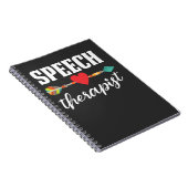 Speech Therapy Speech Language Patholoog SLP Notitieboek (Rechterzijde)