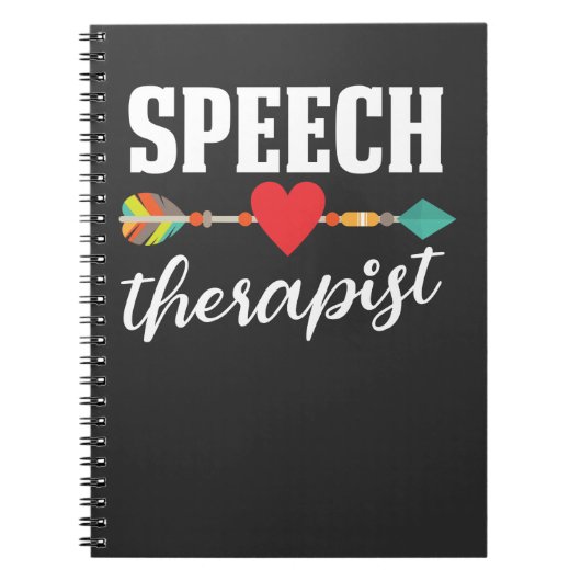 Speech Therapy Speech Language Patholoog SLP Notitieboek (Voorkant)