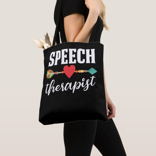 Speech Therapy Speech Language Patholoog SLP Tote Bag (Dichtbij)