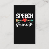 Speech Therapy Speech Language Patholoog SLP Visitekaartje (Voorkant)