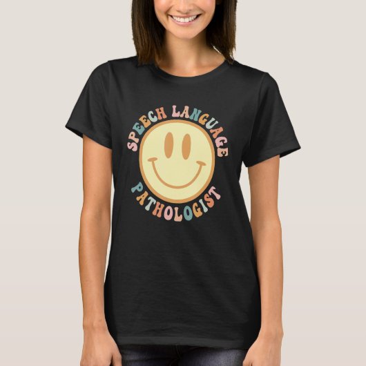 Speech Therapy Speech Language Patholoog Therapi T-shirt (Voorkant)