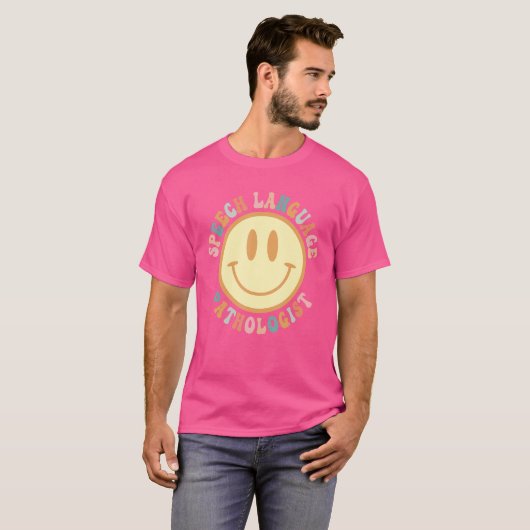 Speech Therapy Speech Language Patholoog Therapi T-shirt (Voorkant volledig)