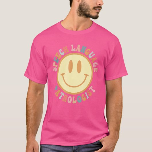 Speech Therapy Speech Language Patholoog Therapi T-shirt (Voorkant)