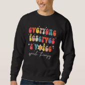 Speech Therapy Speech Language Patholoog Therapi Trui (Voorkant)