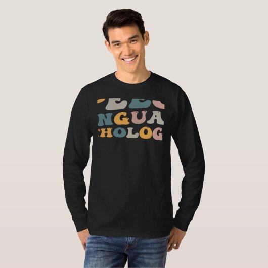 speech therapy speech language therapy pathologist t-shirt (Voorkant volledig)