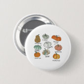 Speech Therapy Squad Pumpkin Herfst Halloween Beda Ronde Button 5,7 Cm (Voorkant /achterkant)