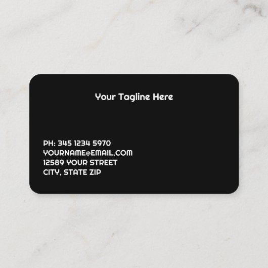 Speech Therapy Visitekaartje (Achterkant)