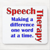 Speech Thereapy Muismat (Voorkant)